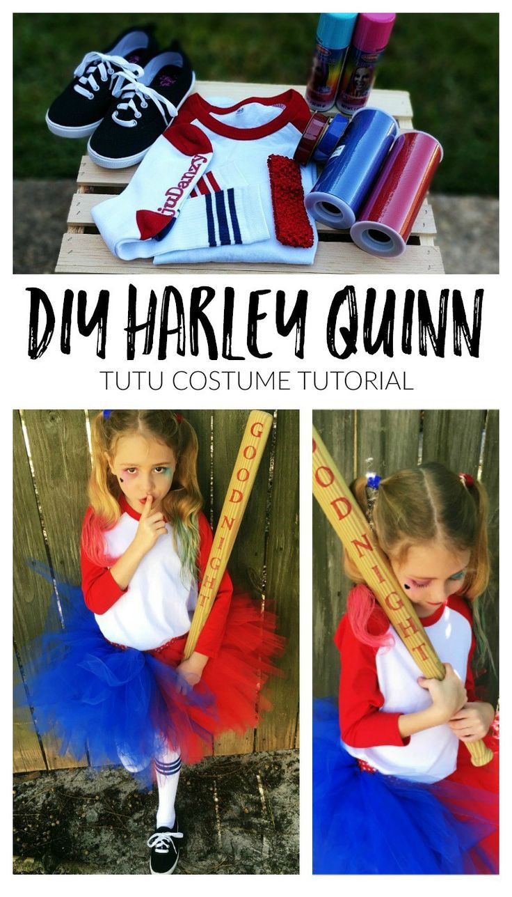 DIY Harley Quinn Costume
 629 best Harley Quinn images on Pinterest