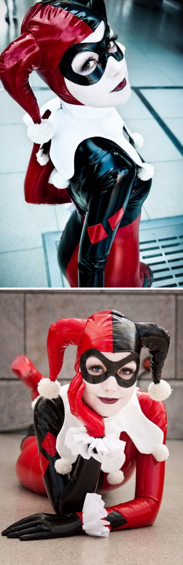 DIY Harley Quinn Costume
 20 Amazing Harley Quinn Costume Ideas Hative