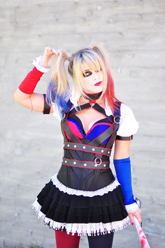 DIY Harley Quinn Costume
 DIY Harley Quinn Costume – Arkham Knight Corset