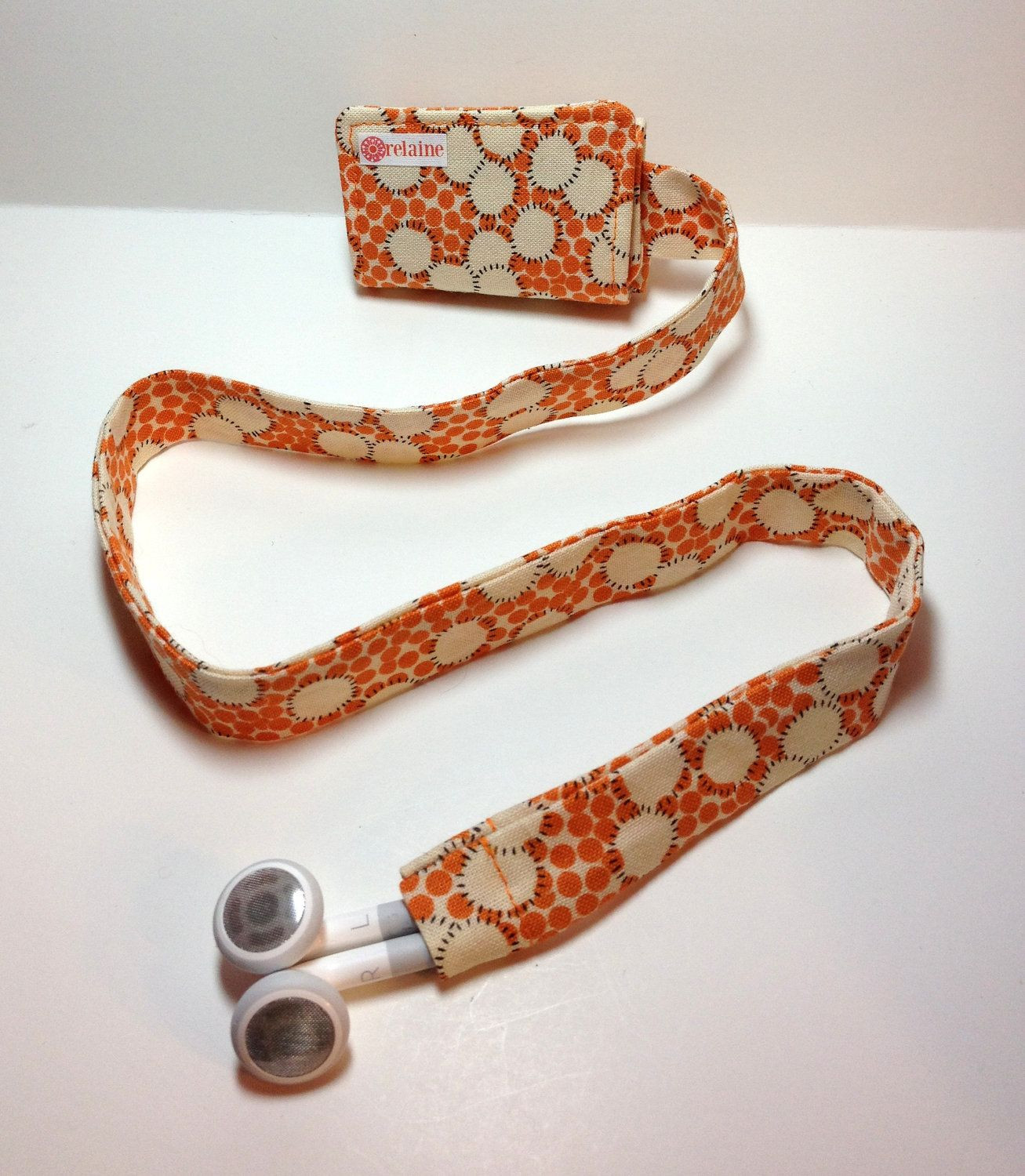 DIY Headphone Organizer
 TuneTube iPhone or iPod headphone earbud cord organizer