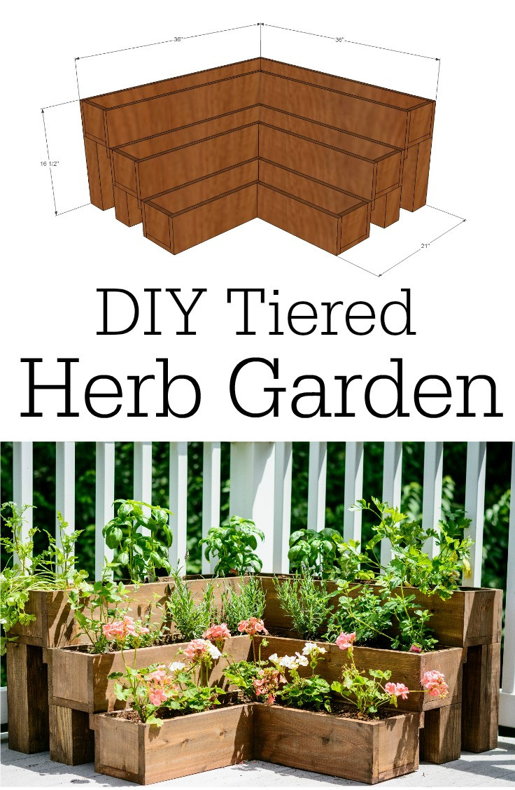 DIY Herb Planter Box
 37 Outstanding DIY Planter Box Plans Designs and Ideas