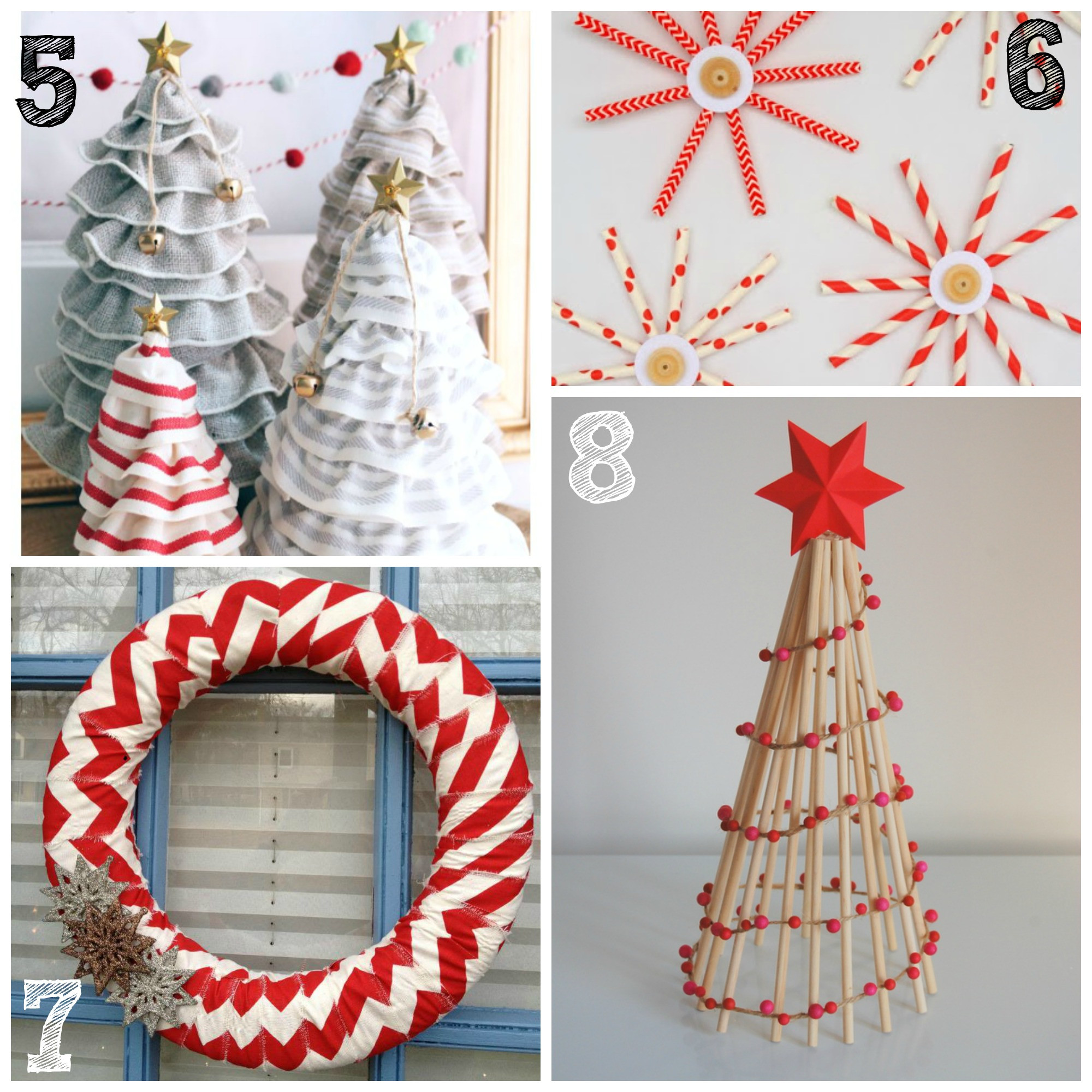 DIY Holiday Decorations Ideas
 CANT TAKE UR EYES OF THE BEAUTIFUL HANDMADE CHRISTMAS