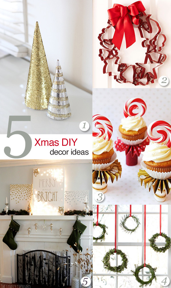 DIY Holiday Decorations Ideas
 CrashingRED 5 DIY Christmas decor ideas CrashingRED