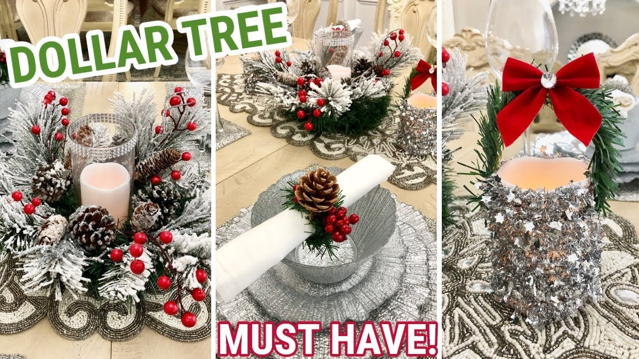 DIY Holiday Decorations
 Dollar Tree DIY Christmas Decor