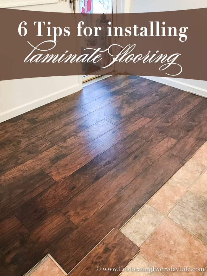 DIY Installing Hardwood Flooring
 6 Tips for Installing Laminate Flooring