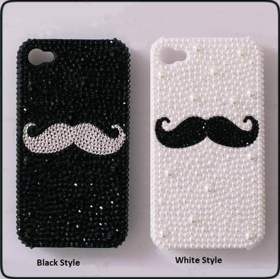 DIY Iphone Case Kit
 New Mustache Style DIY Phone Case Deco Den Kit & Free by