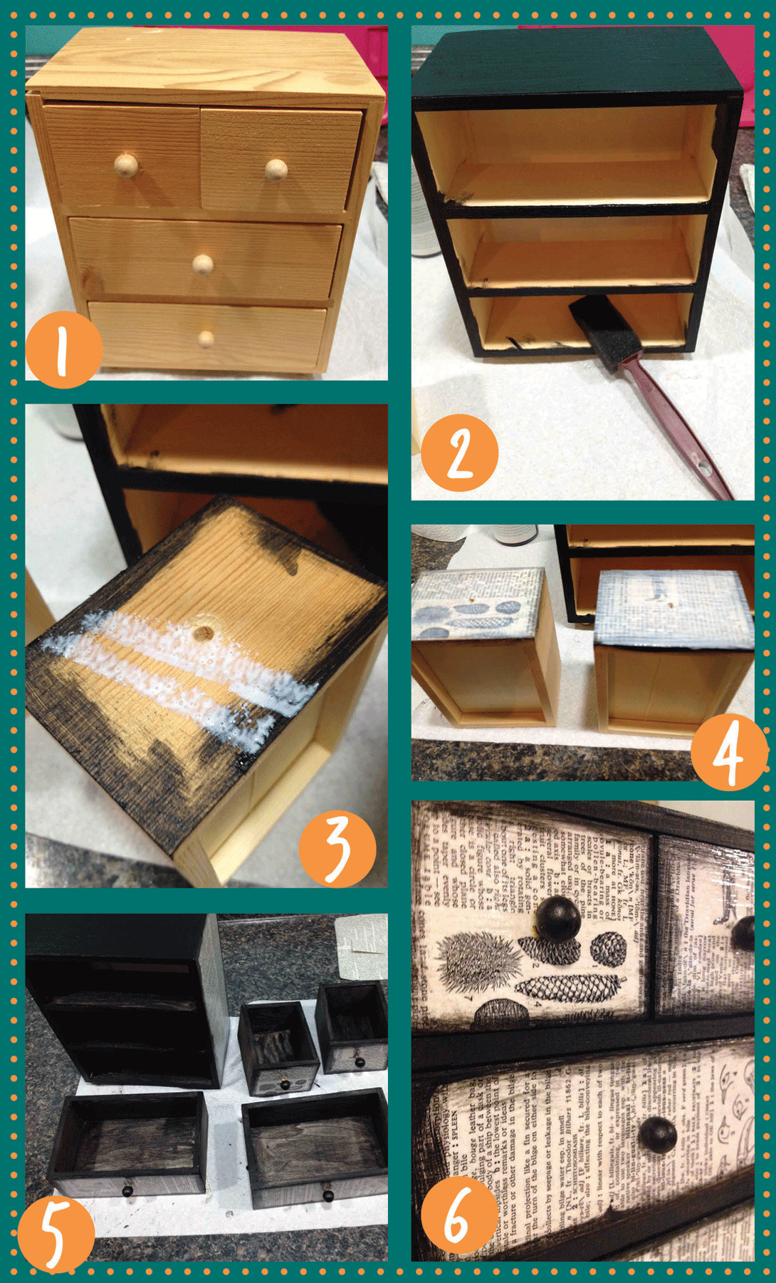 DIY Jewelry Boxes
 Mod Podge Jewelry Box – A Smith of All Trades