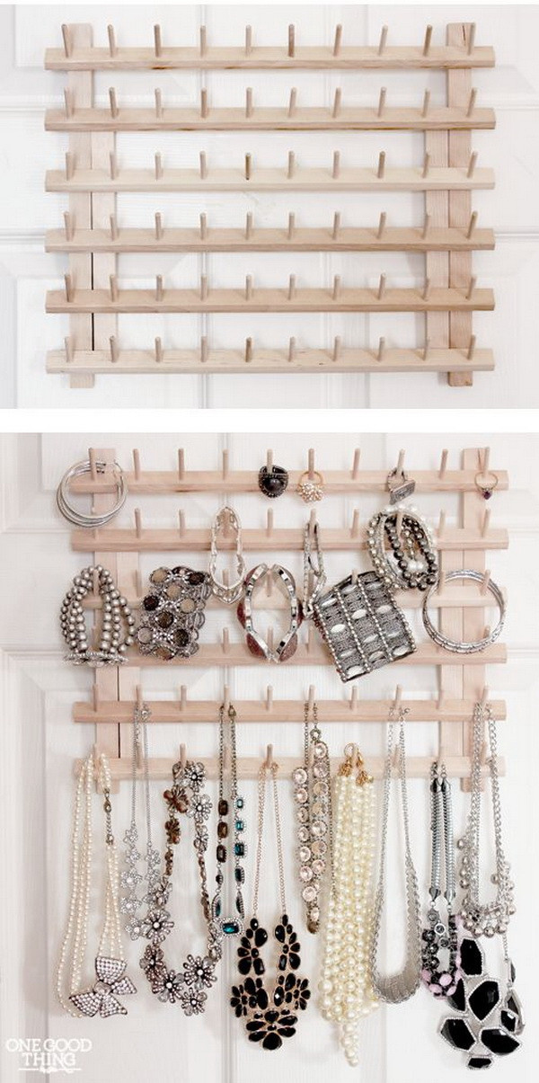 DIY Jewelry Organizer Ideas
 30 Brilliant DIY Jewelry Storage & Display Ideas For