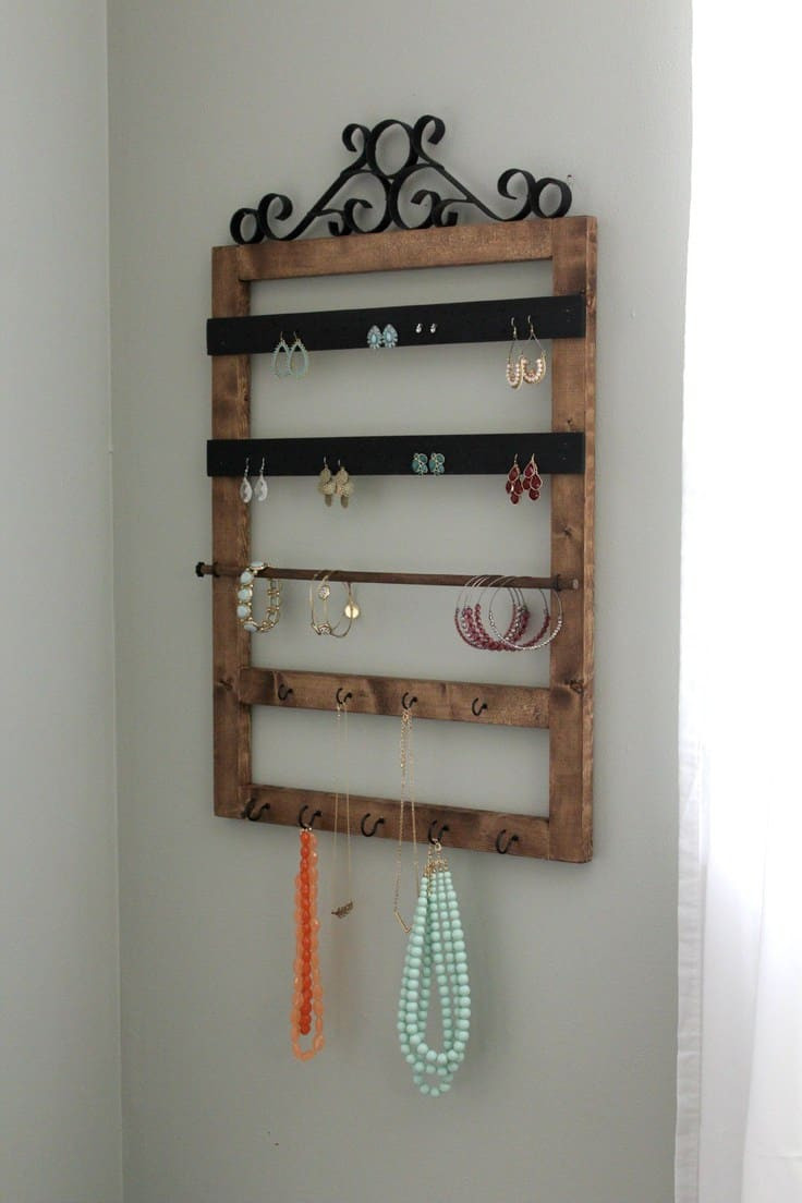 DIY Jewelry Organizer Ideas
 DIY Jewelry Organizer 16 Brilliant Storage Ideas