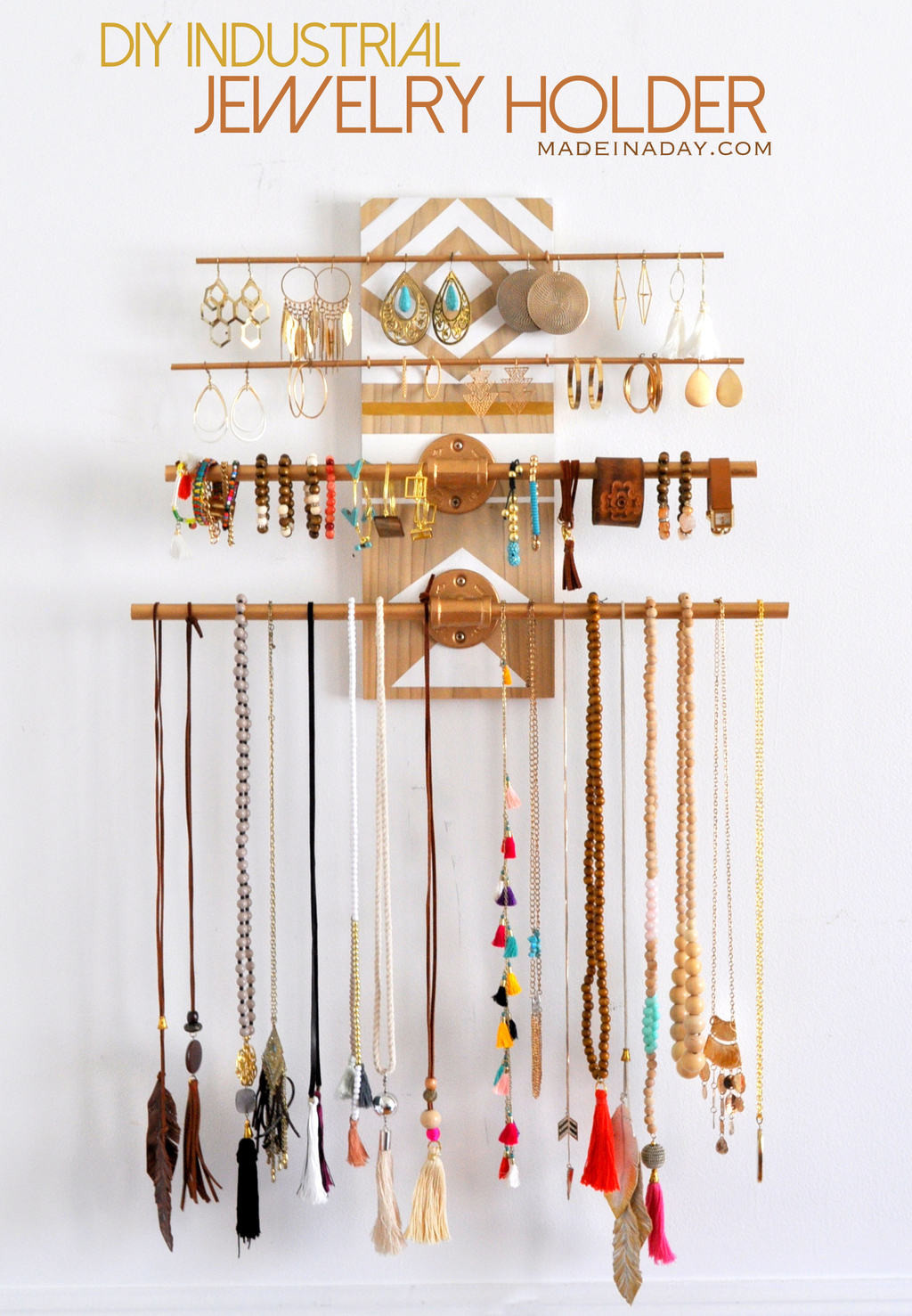 DIY Jewelry Organizer Ideas
 Vikalpah 10 unique jewelry organizer ideas