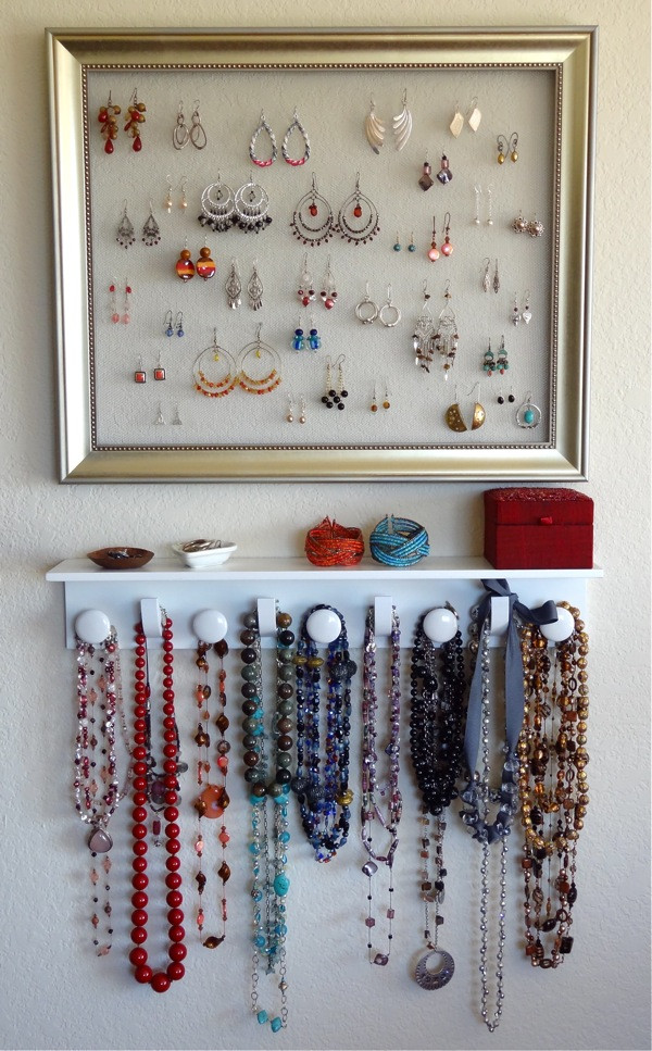 DIY Jewelry Organizer Ideas
 Life With 4 Boys 10 DIY Organizing Ideas Inspired by