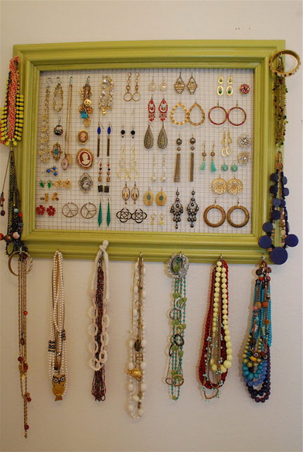 DIY Jewelry Organizer Ideas
 25 DIY Ideas & Tutorials for Teenage Girl s Room