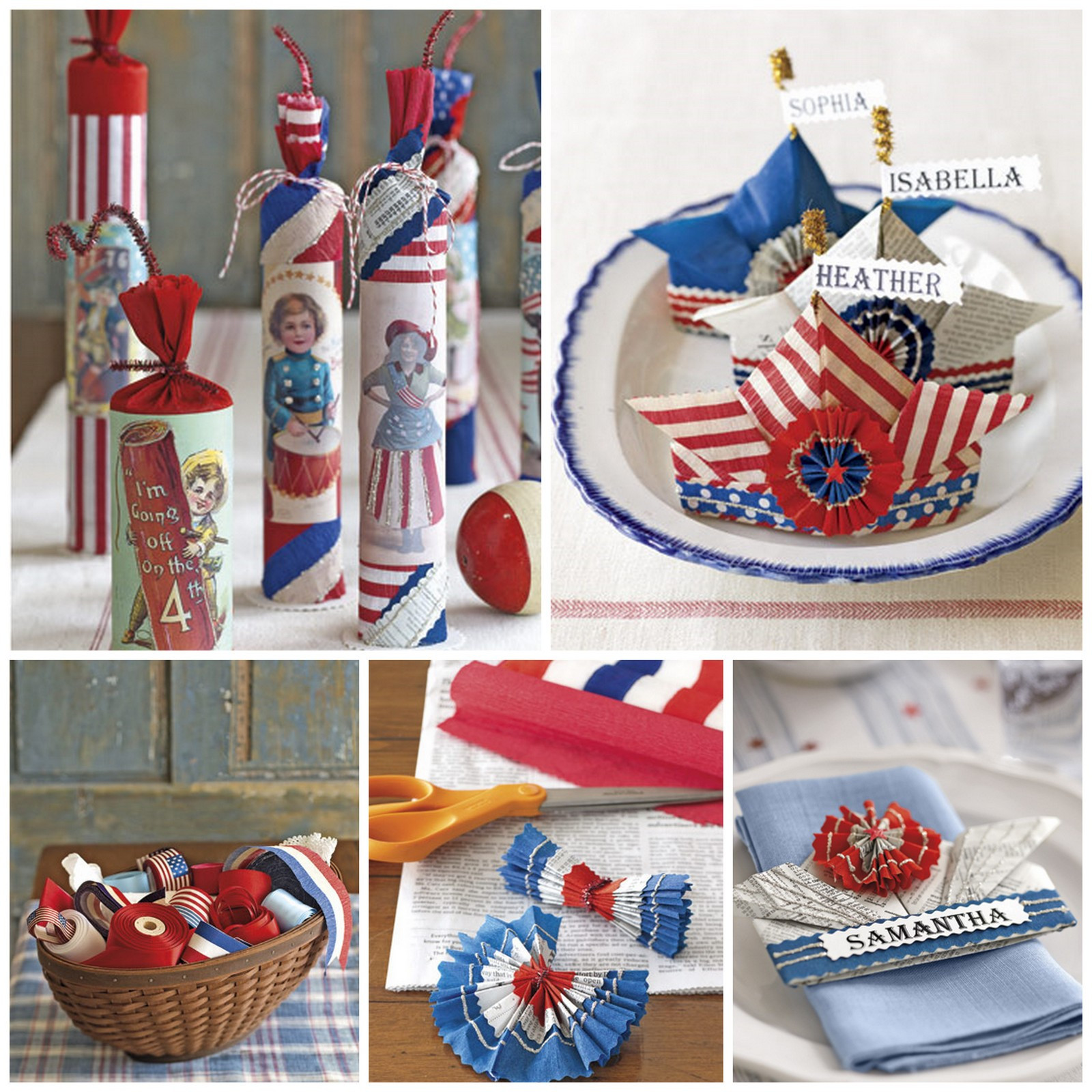 DIY July 4Th Decorations
 4Th July Homemade Decorations DIY Oh My Creative