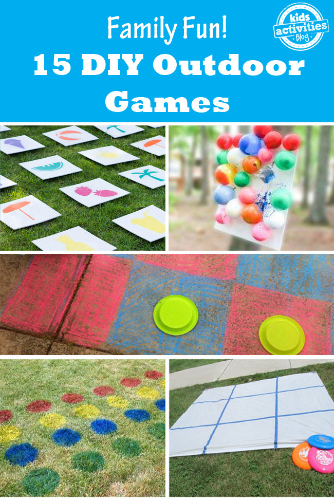 DIY Kids Activities
 15 Outdoor Games that are Fun for the Whole Family