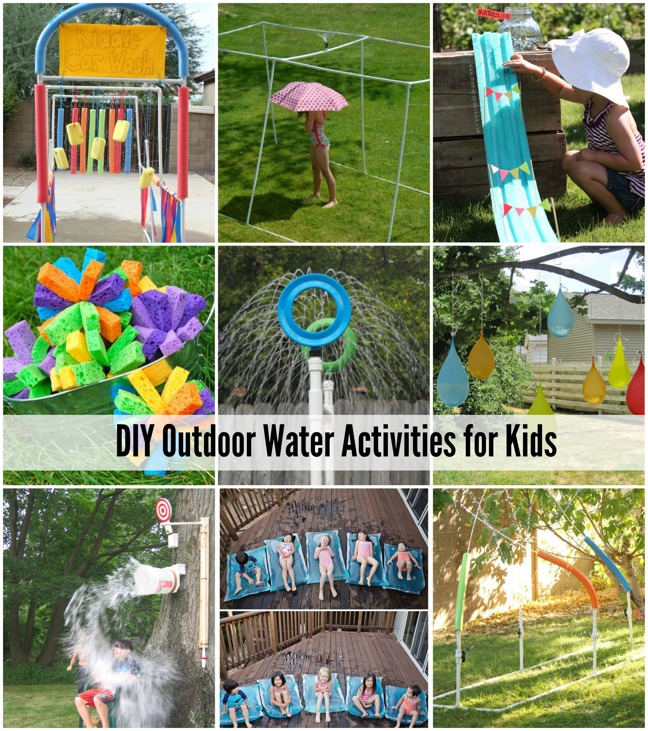 DIY Kids Activities
 25 Water Games & Activities For Kids