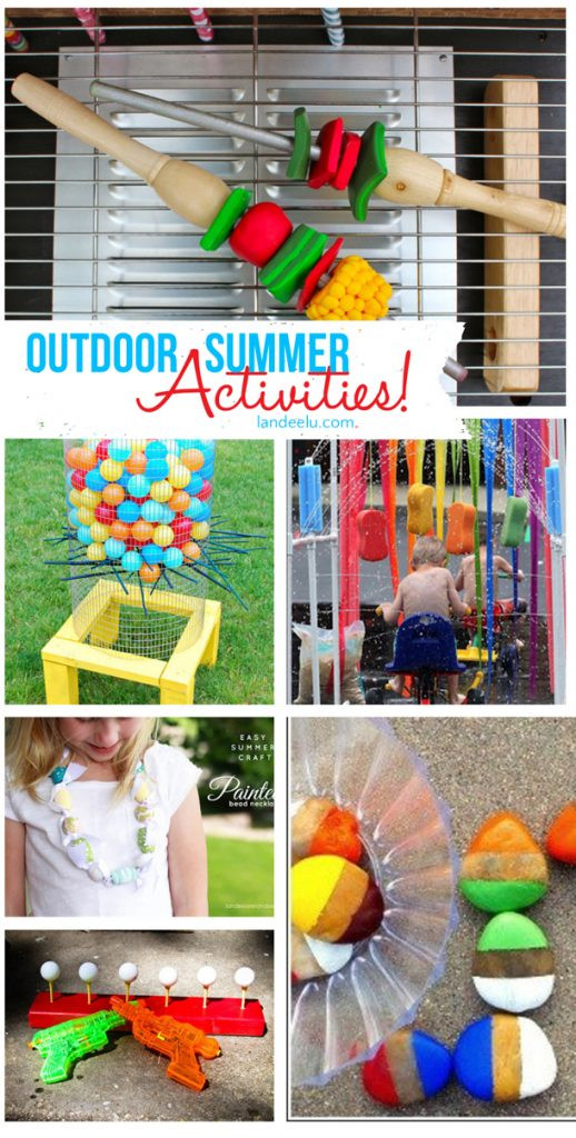 DIY Kids Activities
 Outdoor DIY Summer Activities for Kids