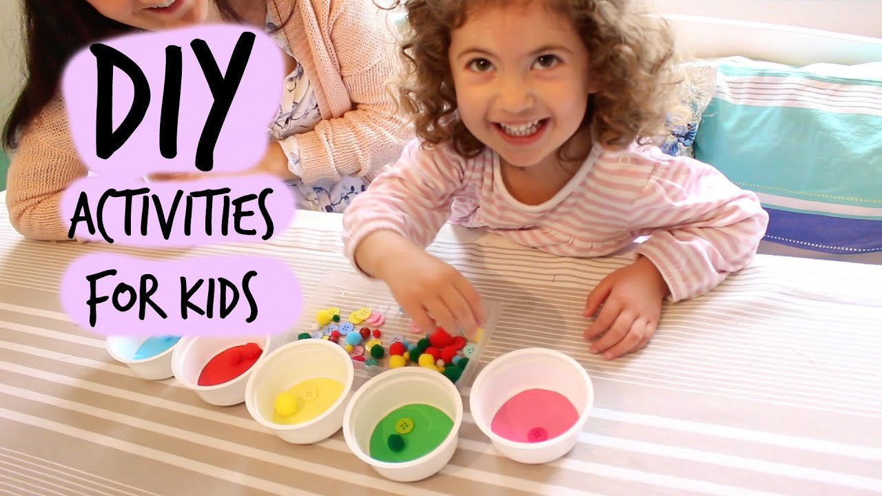 DIY Kids Activities
 Three fun inexpensive DIY learning activities for small