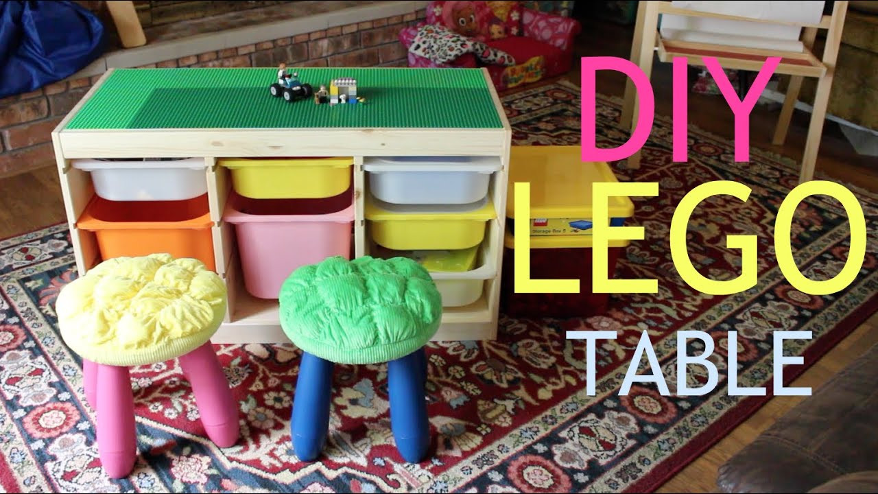 DIY Kids Activity Table
 DIY Lego Activity Table & Organization