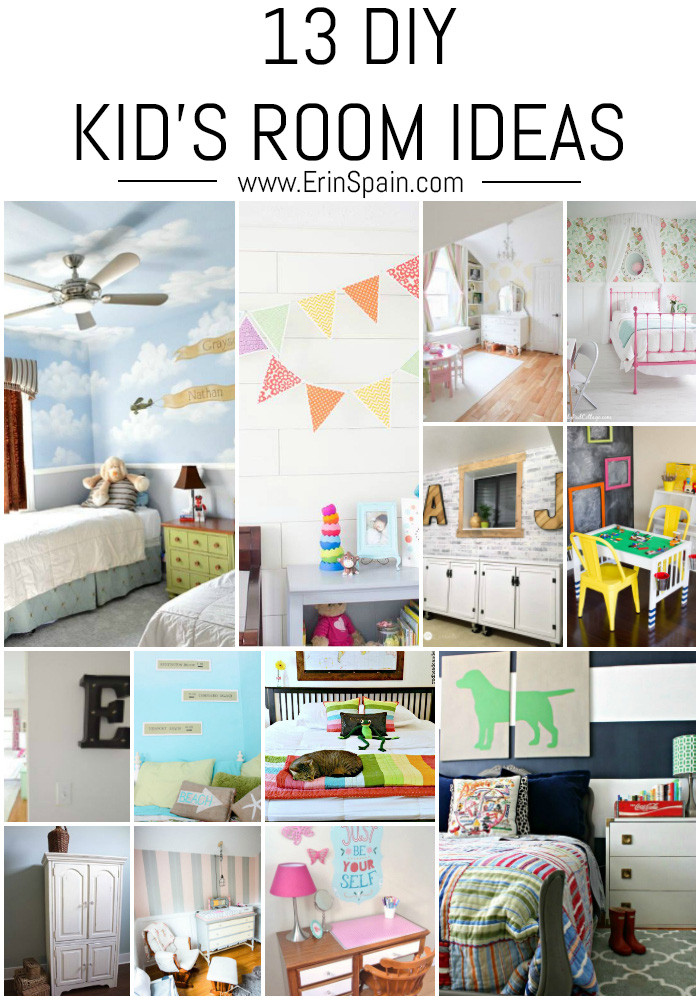 DIY Kids Bedrooms
 13 DIY Kid s Room Ideas Erin Spain