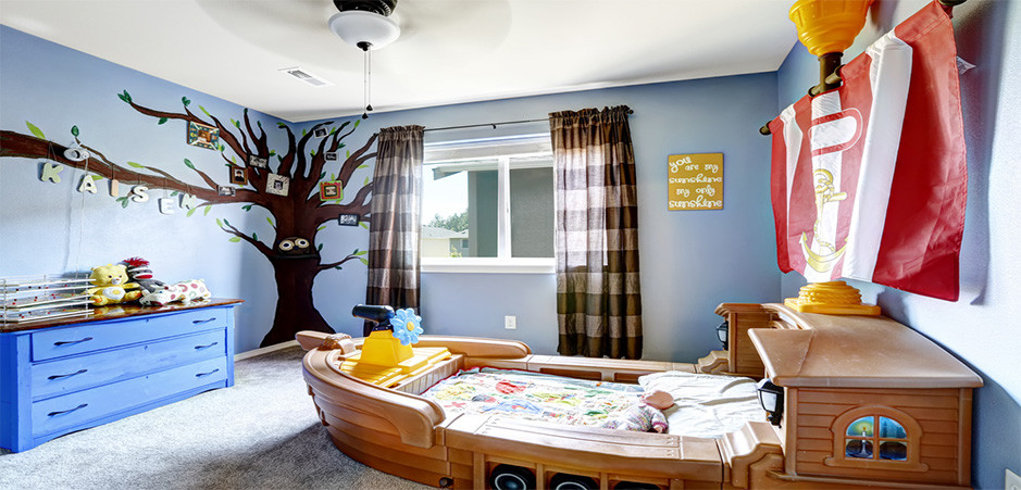 DIY Kids Bedrooms
 Stay on trend practical DIY ideas for kids bedrooms