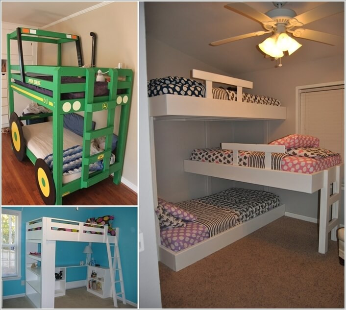 DIY Kids Beds
 10 Cool DIY Bunk Bed Designs for Kids