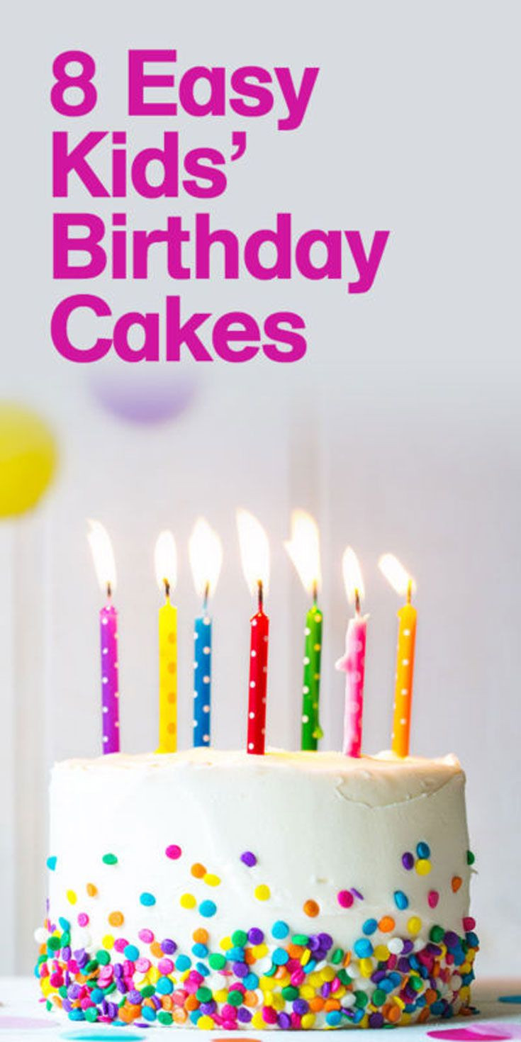 DIY Kids Birthday Cake
 8 Easy Kids’ Birthday Cakes That Any Mum Can Make