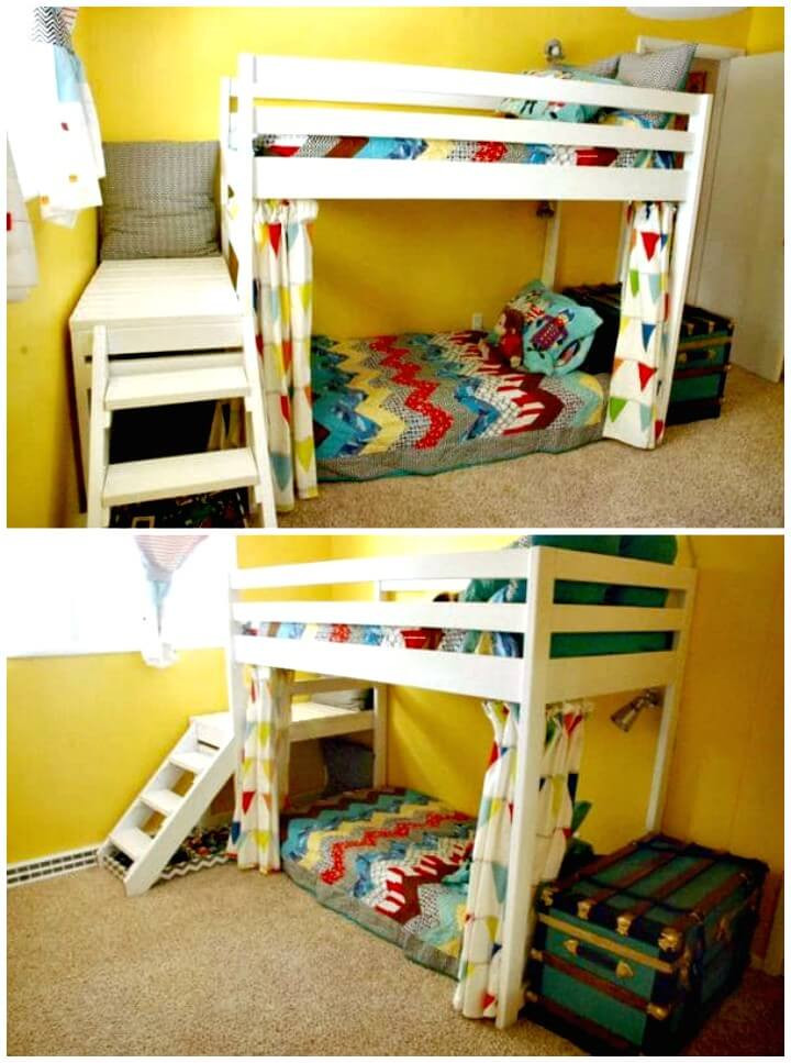 DIY Kids Bunk Beds
 22 Low Bud DIY Bunk Bed Plans to Upgrade Your Kids Room