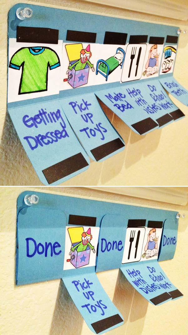 DIY Kids Chore Chart
 Lovely DIY Chore Charts For Kids Amazing DIY Interior