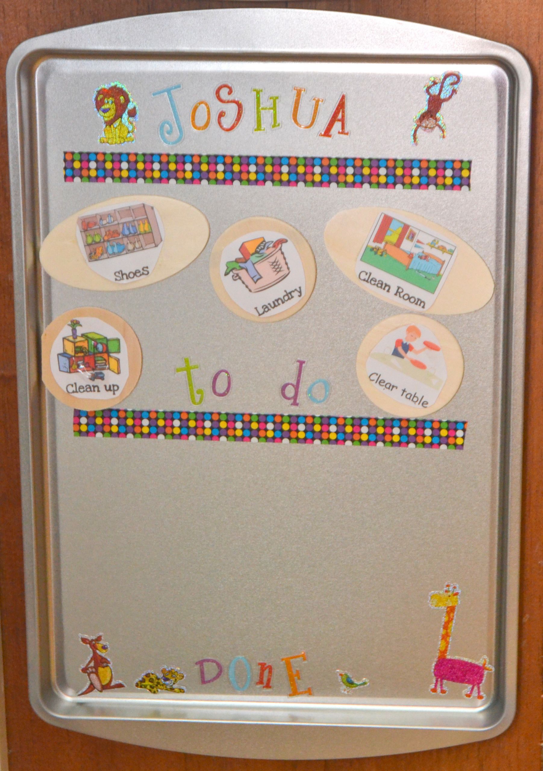 DIY Kids Chore Chart
 Simple DIY Chore Charts For Kids