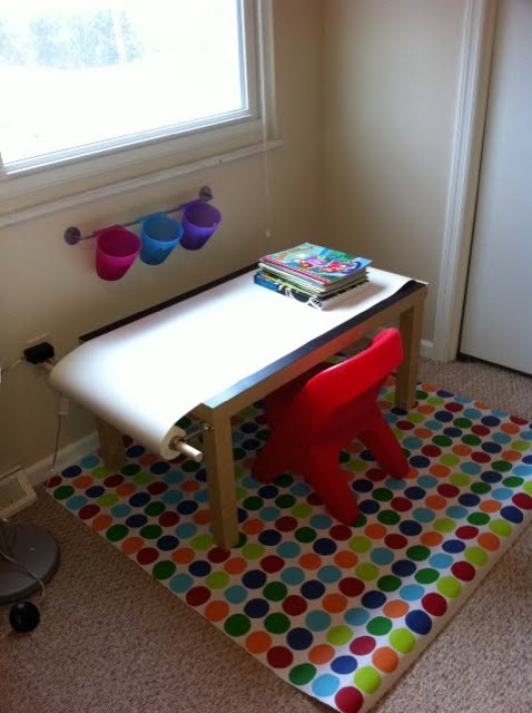 DIY Kids Craft Table
 15 Cool DIY Kids Tables From IKEA