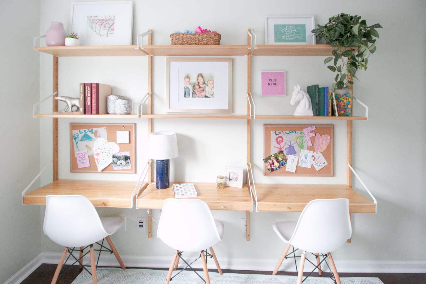 DIY Kids Desk
 Kids Room Makeover The Perfect Bedroom & Playroom
