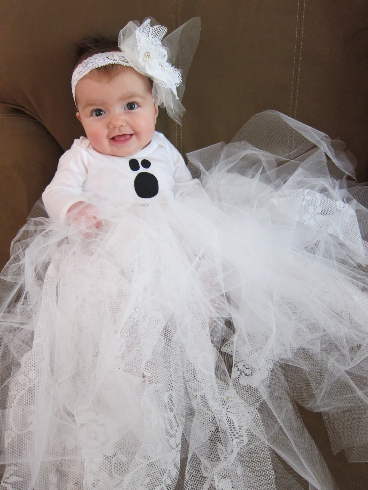 DIY Kids Ghost Costume
 do it yourself divas DIY Baby Ghost Halloween Costume