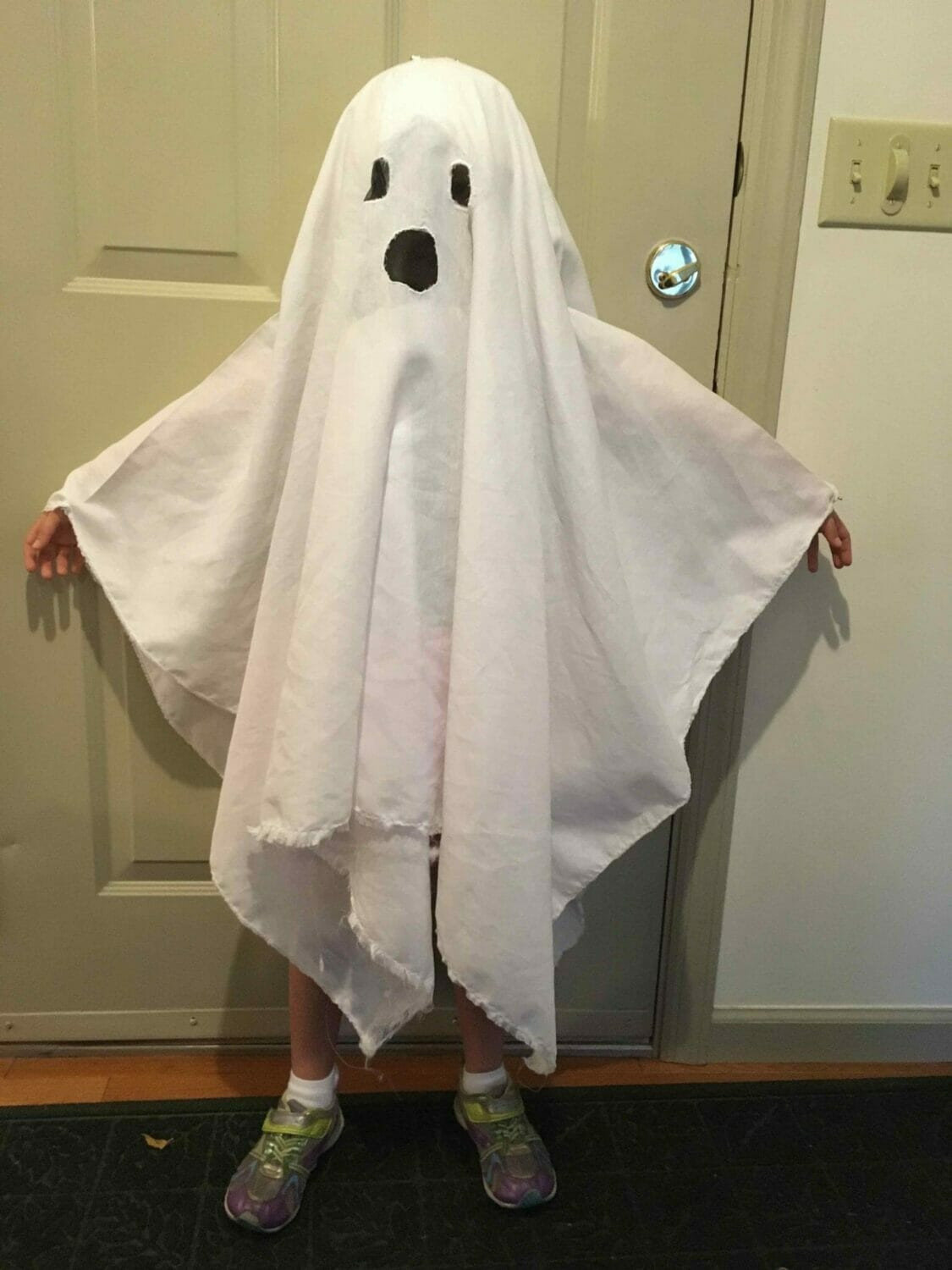 DIY Kids Ghost Costume
 How To Make A Ghost Costume It s Harder Than You d Think