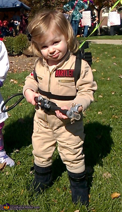 DIY Kids Ghostbuster Costume
 Ghostbuster Baby Costume