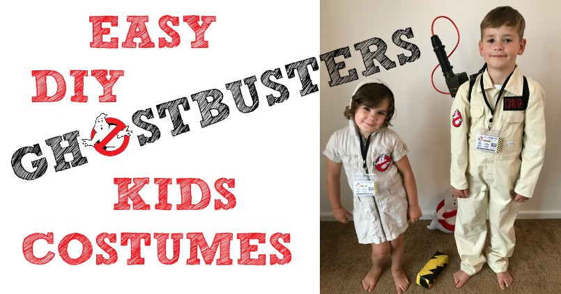 DIY Kids Ghostbuster Costume
 Easy DIY Ghostbusters Kids Costumes – The German Wife