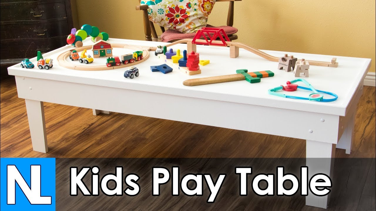 DIY Kids Play Table
 Kids Play Table DIY Woodworking