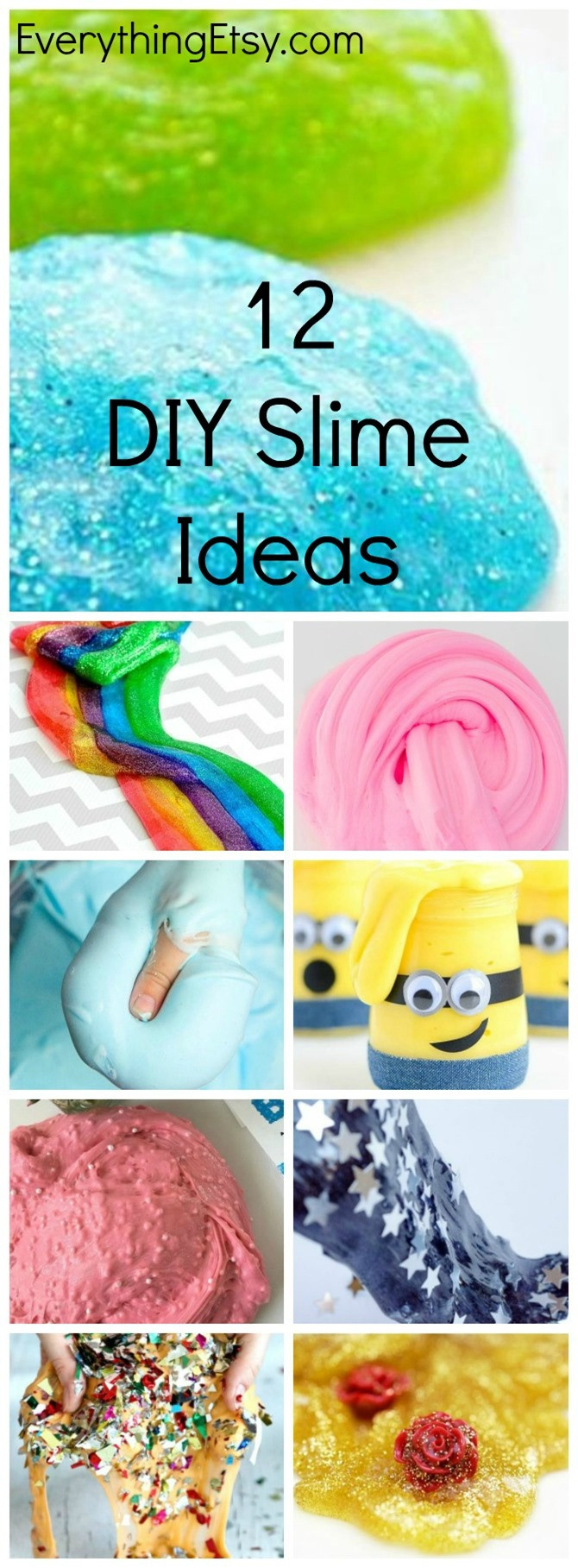 DIY Kids Slime
 12 DIY Slime Ideas Super Cool Recipes EverythingEtsy