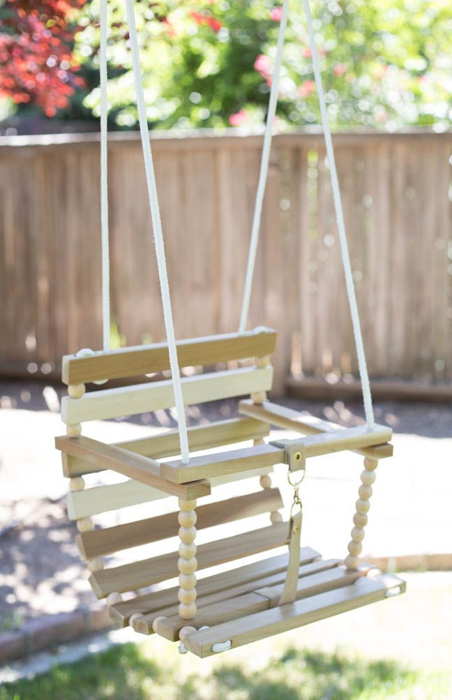 DIY Kids Swings
 DIY Tree Swing for Baby