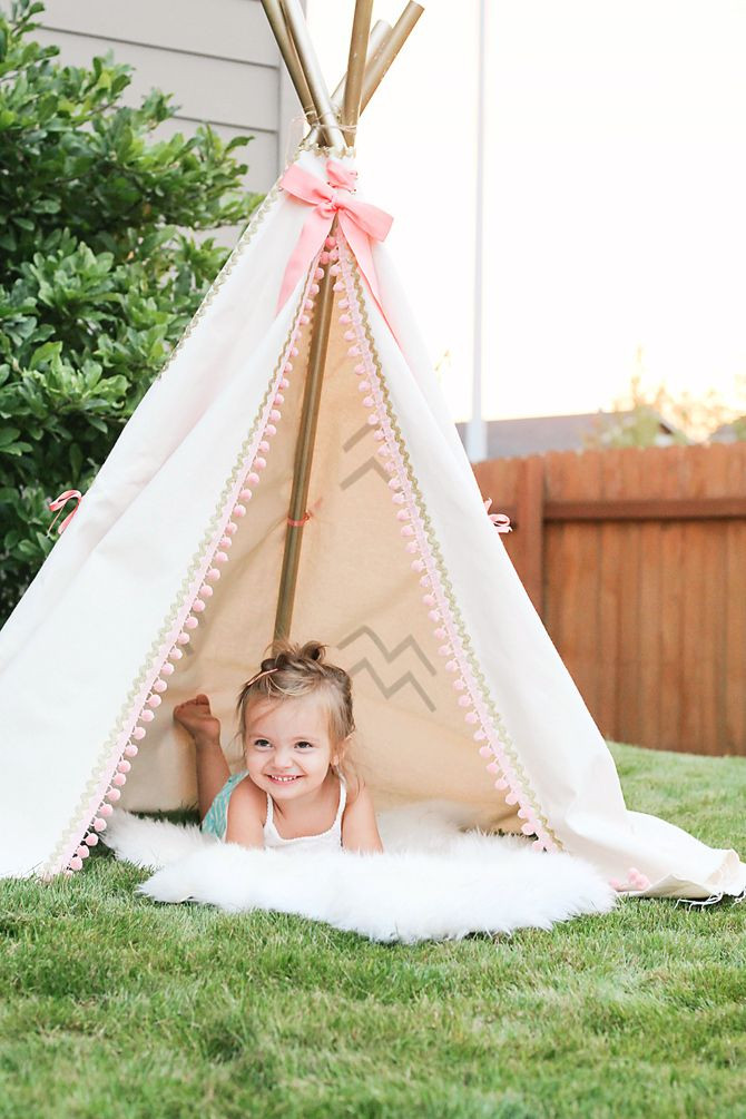 20 Ideas for Diy Kids Teepee Tent - Home, Family, Style and Art Ideas