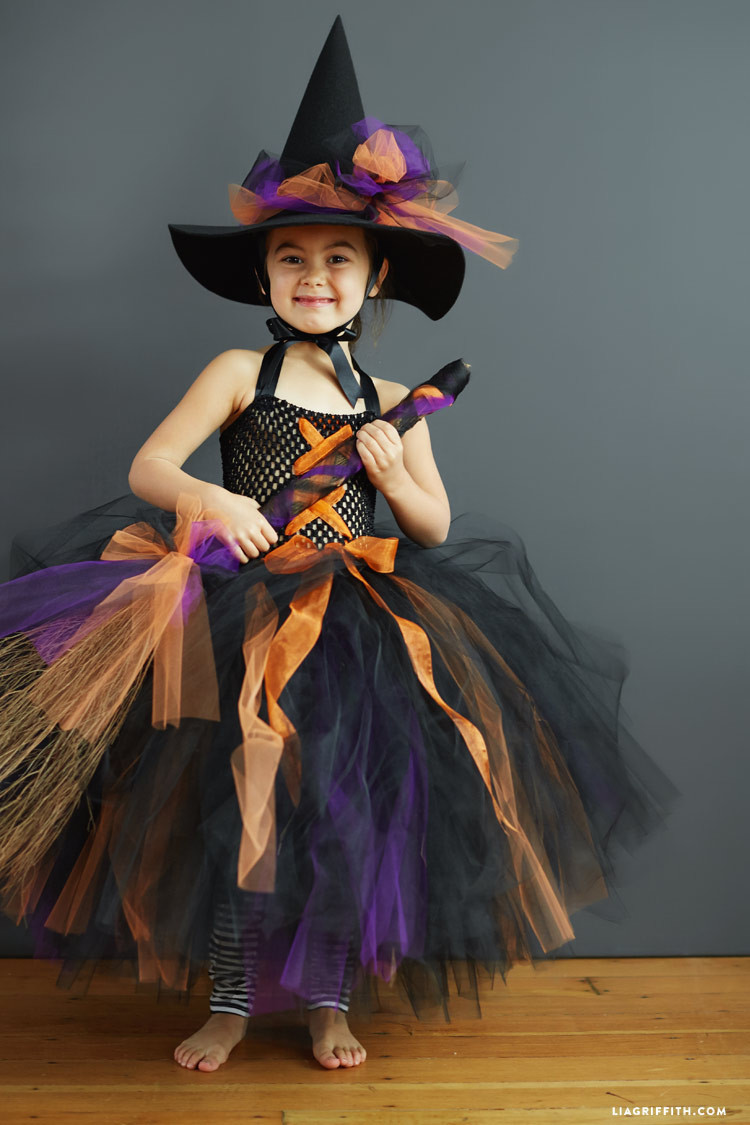 DIY Kids Witch Costume
 Kid s DIY Witch Costume Lia Griffith