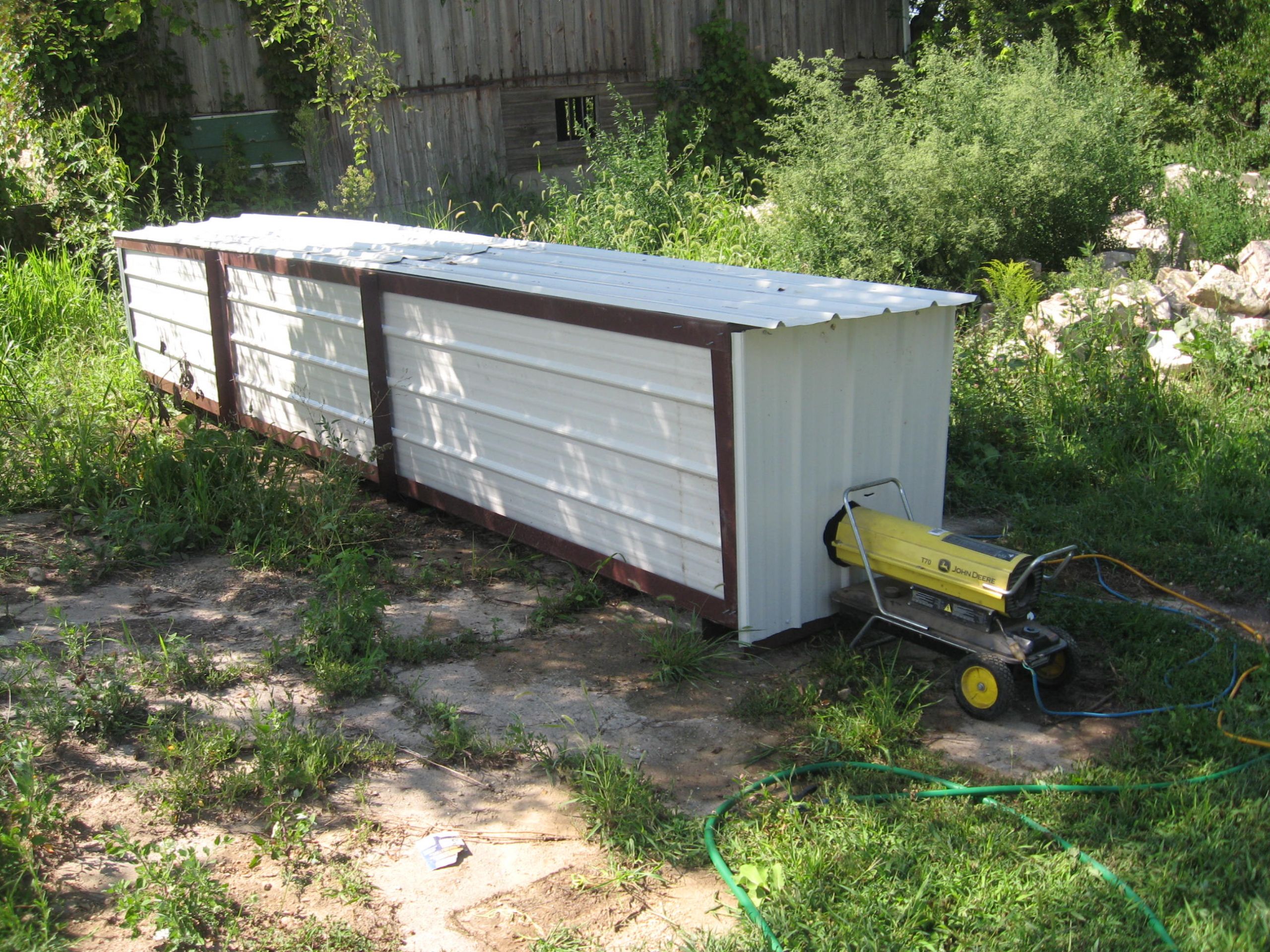 DIY Kiln For Wood
 Home made wood kiln and working from home