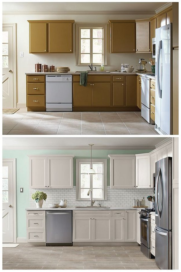 Diy Kitchen Cabinets
 10 DIY Cabinet Refacing Ideas DIY Ready