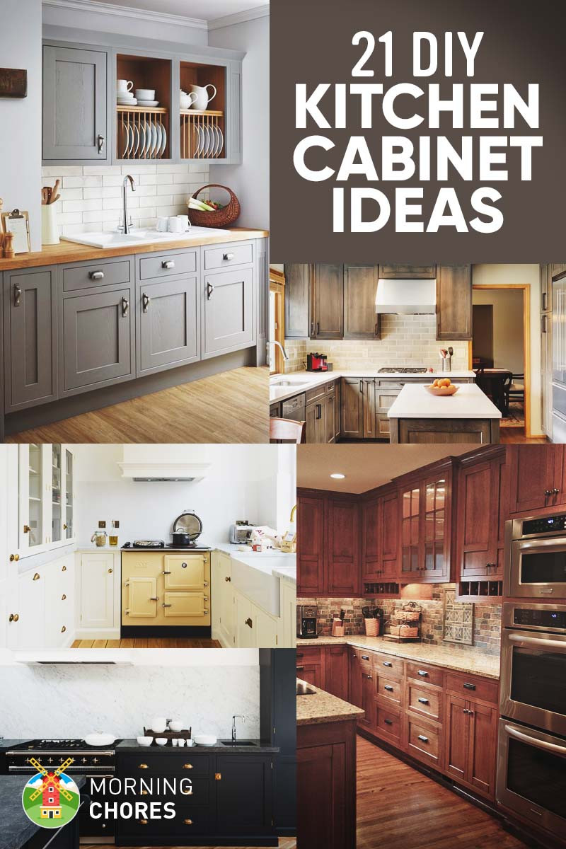 Diy Kitchen Cabinets
 21 DIY Kitchen Cabinets Ideas & Plans That Are Easy