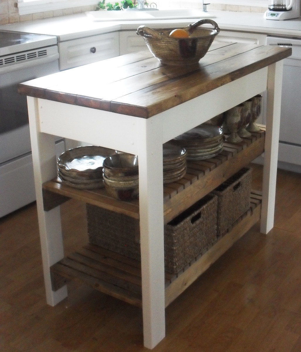 DIY Kitchen Island Plan
 Ana White