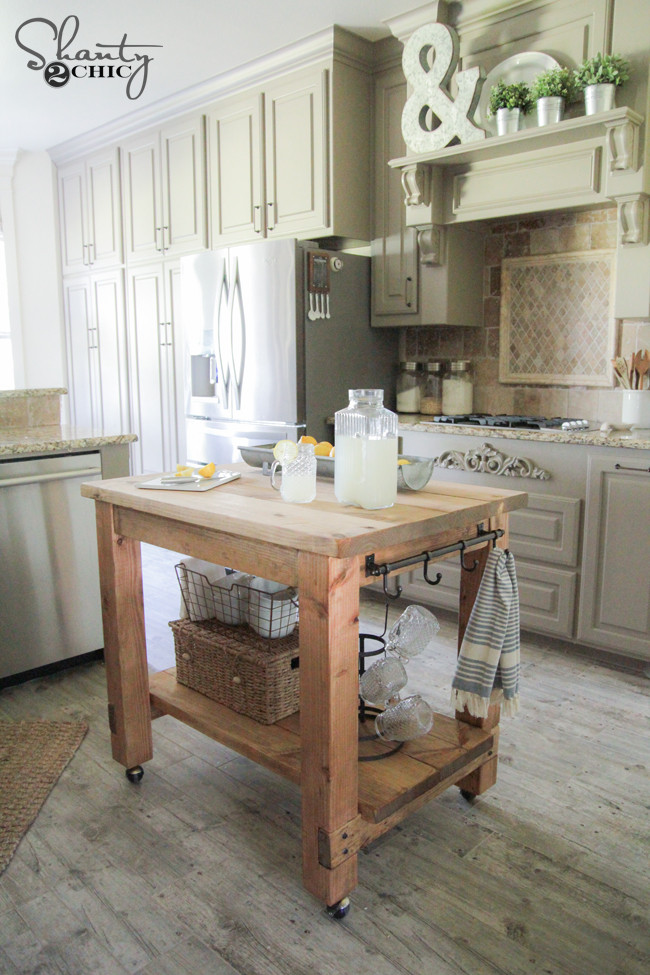 DIY Kitchen Island Plan
 DIY Kitchen Island FREE Plans