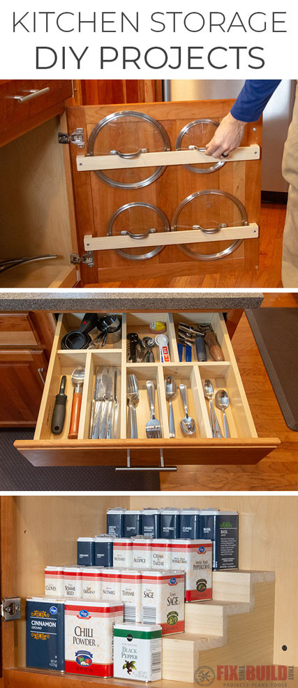 DIY Kitchen Organizer
 3 Easy DIY Kitchen Organization Projects