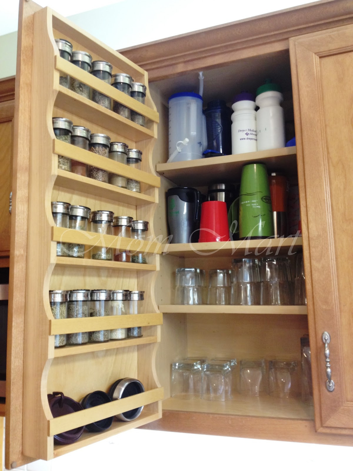 DIY Kitchen Organizer
 Mom Mart DIY Kitchen Organization