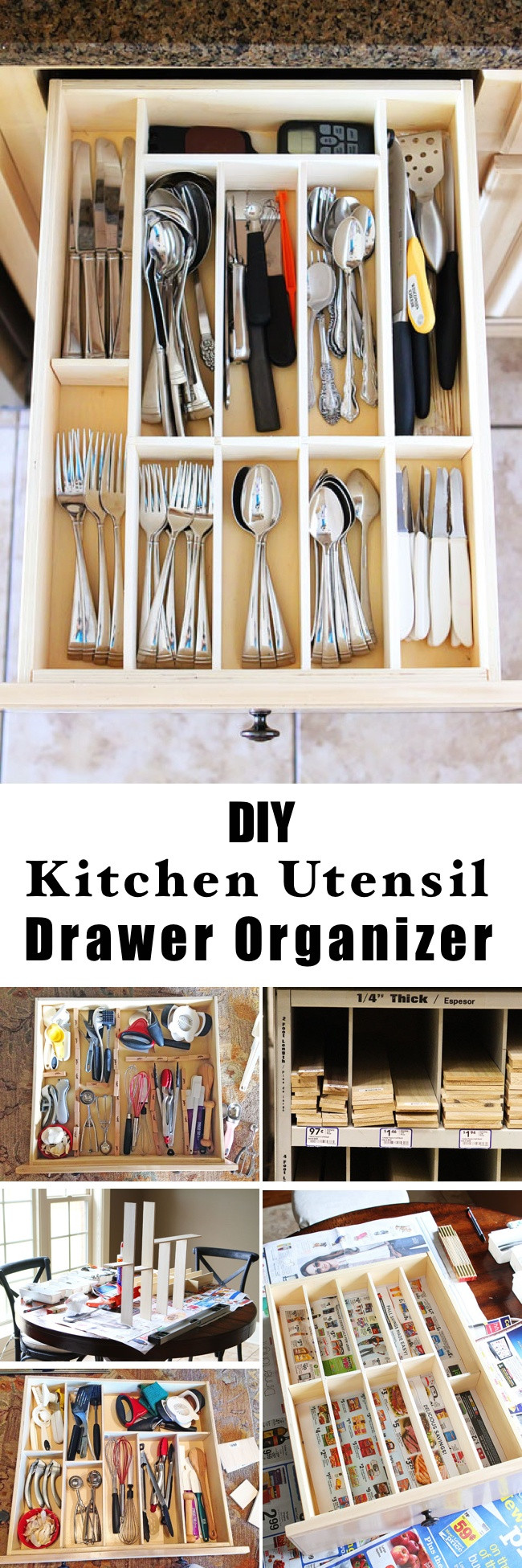 DIY Kitchen Organizer
 15 Innovative DIY Kitchen Organization & Storage Ideas