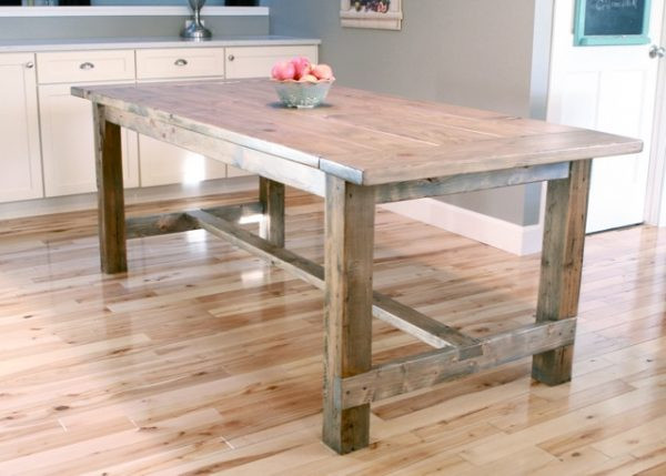 DIY Kitchen Table Plans
 40 DIY Farmhouse Table Plans & Ideas for Your Dining Room