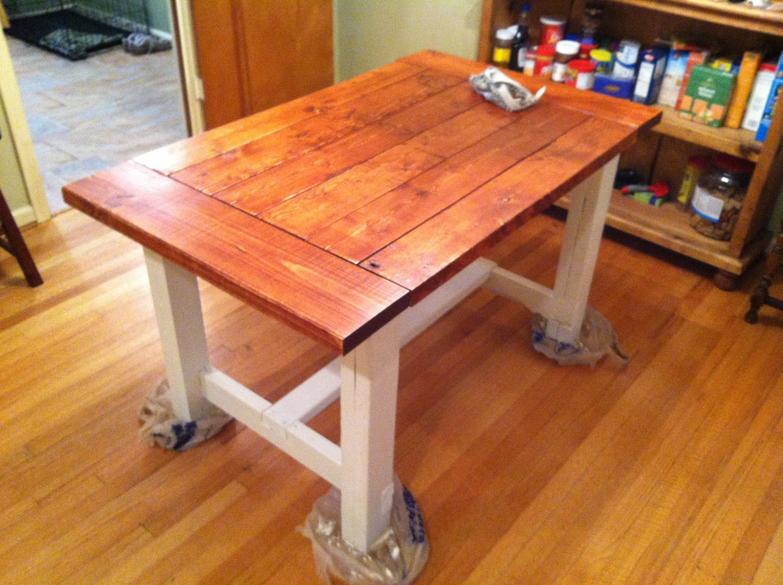 DIY Kitchen Table Plans
 Ana White